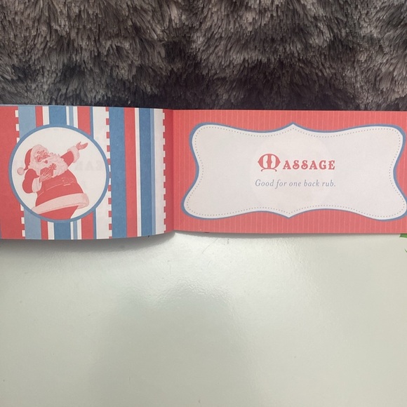 Vintage Lacquerware Tray - Red and White with cute coupon book - Picture 14 of 16